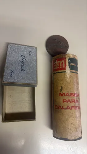 Caixas vazias antigas anos 60/70