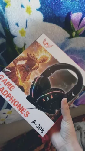 Fone gamer rgb