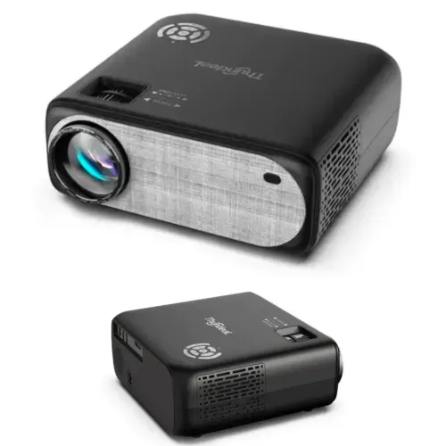 Projetor ThundeaL TD97, Full HD 1080P WiFi, Projetor de Vídeo suporte 4K Filme Home Cinema
