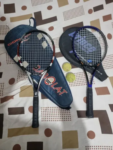 2 raquete tenis babolat e prince