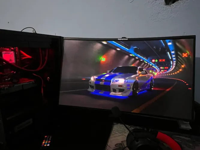PC GAMER + MONITOR CURVO 240hz