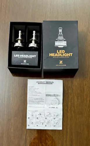 Kit LED Automotivo H7 - 2400LM / 6500K - Novo, nunca usado