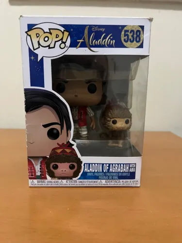 Funko Pop Disney Aladdin #538 Aladdin of Agrabah with Abu Original