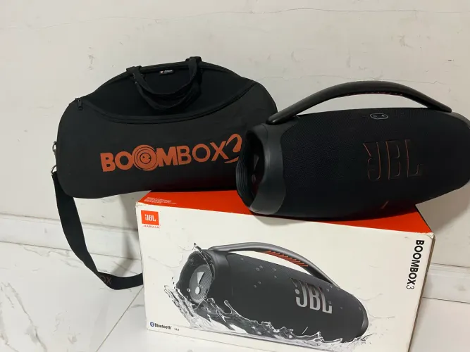 JBL BOMBOX 3 acompanha Case caixa e mania 