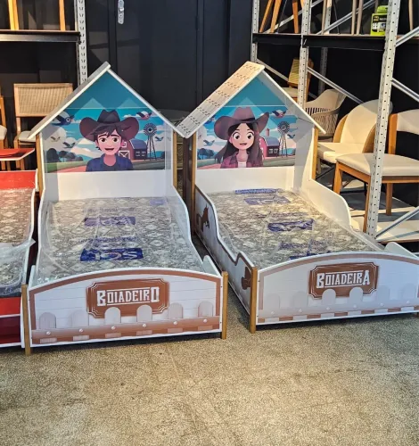 ? CAMA BOIADEIRA - GELIUS 100% MDF