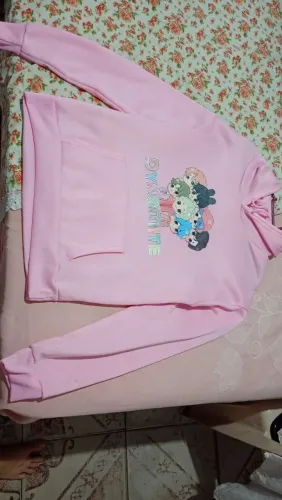 Moletom BTS Rosa