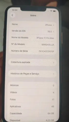 Vendo iPhone 11 pro Max