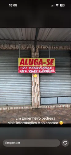 Alugo loja em Engenheiro Pedreira 