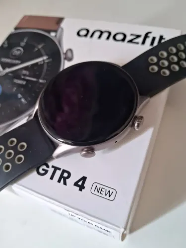 Smartwatch Amazfit GTR 4 New I Completo em Estado de novo