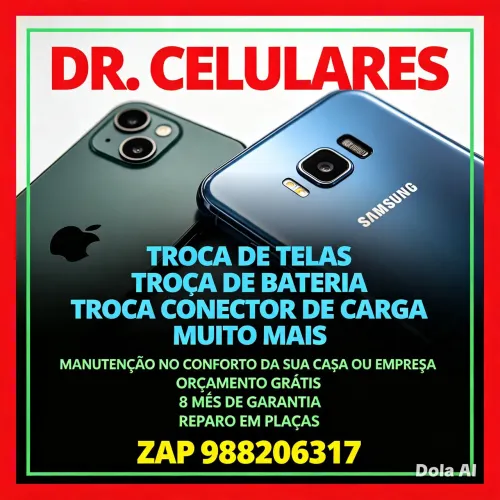 ASSISTÊNCIA TÉCNICA EM CELULARES NO CONFORTO DA SUA CASA