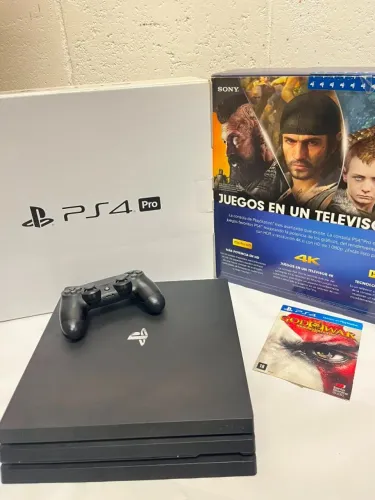 PS4 Pro 1TB Completo na Caixa + Controle + God of War | Impecável