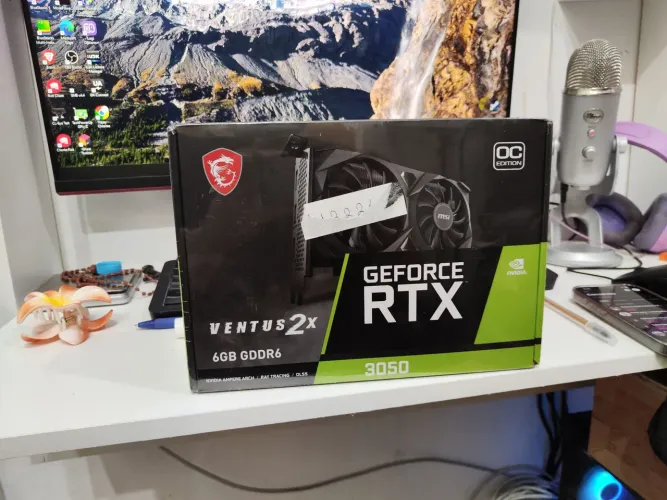 Placa de vídeo nova lacrada RTX 3050 6GB