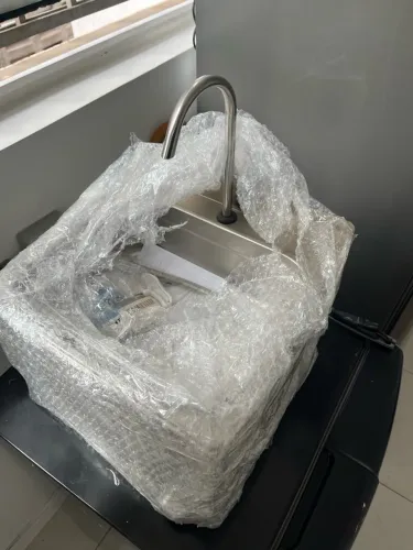 Pia Inox Assepsia Clínica Estética Acionamento Joelho