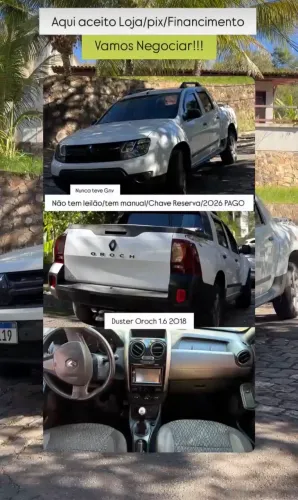 Renault Duster Oroch Exp. 1.6 Hi-flex 16V Mec. 2018