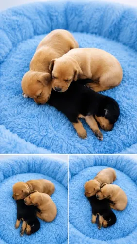Pinscher miniatura macho e fêmea