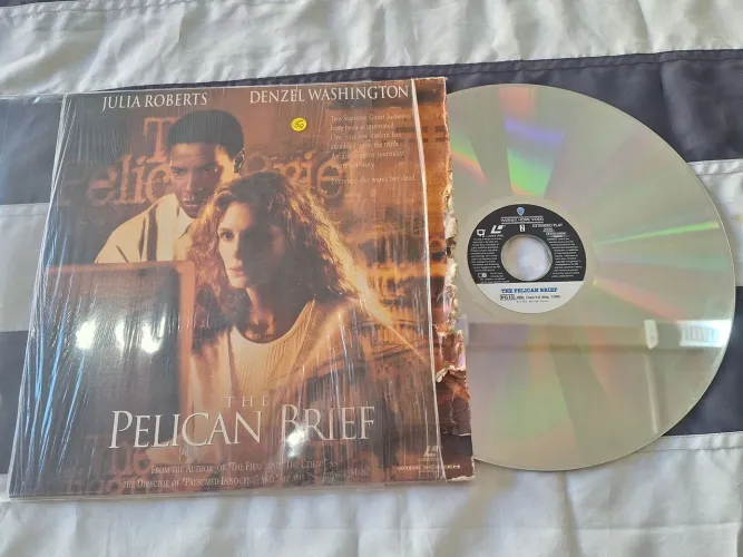 LaserDisc The Pelican Brief Original Filme Colecionável