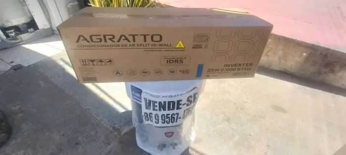 Ar condicionado Split Agratto 9Btus Novo