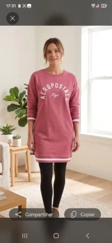 Blusa aeropostale pouco uso