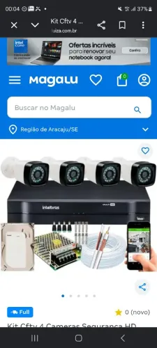 Kit completo câmeras Intelbras