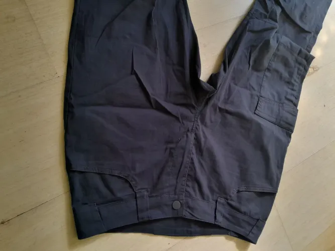 calça tática cargo masculina azul escura tam 42