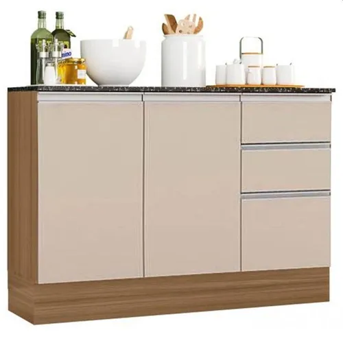 Balcão Cozinha Paris 120cm  *novo na caixa