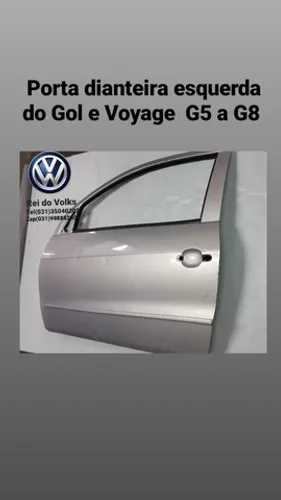 Porta dianteira esquerda do Voyage e Gol G5 a G8