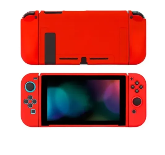 Promoção Capinha Silicone Vermelha Nintendo Switch Nova (ACEITO CREDISHOP)