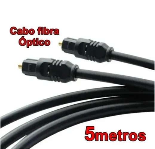 Cabo fibra optico de audio digital 5M xc-cop-5 5 metros áudio digitais XBox / Playstation