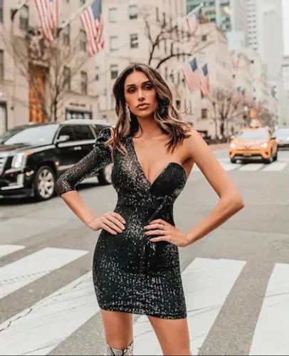 Vestido paetê marca Splash