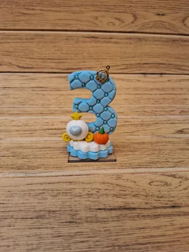 Vela de aniversário Cinderela