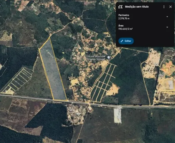 Vendo área com 200.000m² em Vitória da Conquista - Bahia