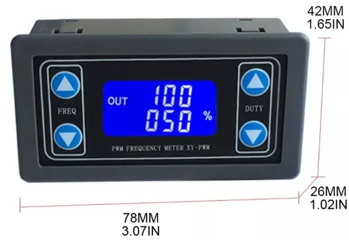 Gerador De Sinal Ajustável, 1hz-150khz Pwm Freqüência De Pulso Arduino Automação COD-AM545