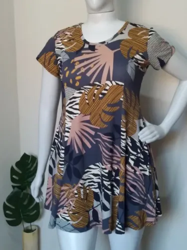 Vestido estampado Tam 40/42/44