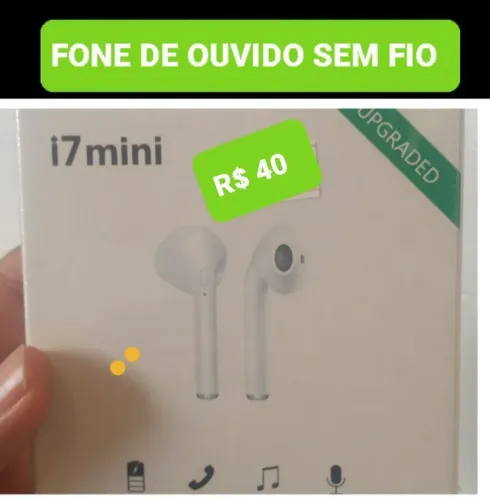 Fone de Ouvido sem fio