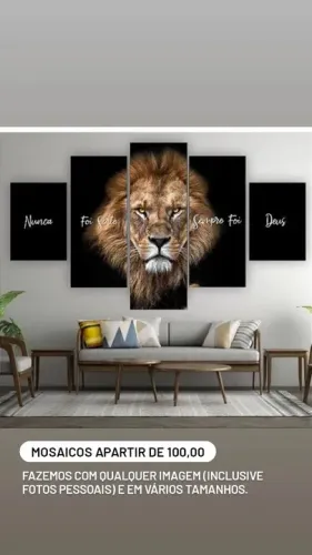 Quadro Mosaico feito em MDF