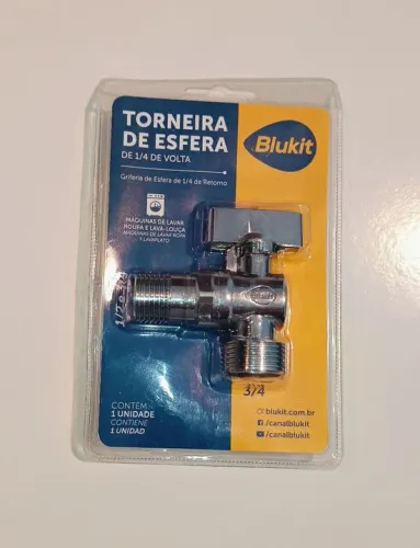 Torneira máquina de lavar 1/4 de volta - Blukit