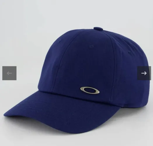 Boné Oakley Ellipse Metal Azul Escuro.