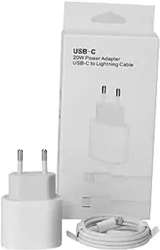 Carregador Turbo Para Celular iPhone 20w Usb Tipo C