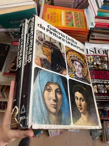 Coleção 2 volumes Galeria Delta da Pintura Universal 1972