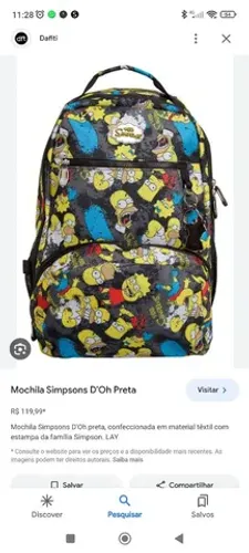 Mochila juvenil