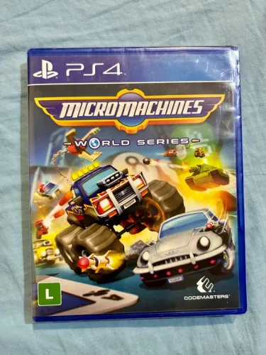 Micro Machines PS4 PS5 Playstation Jogo Lacrado!