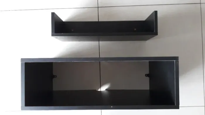 Nicho para vídeo game e prateleira para jogos ou livros