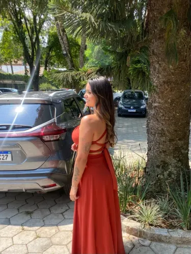 Vestido terracota