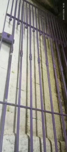 Portão social de ferro