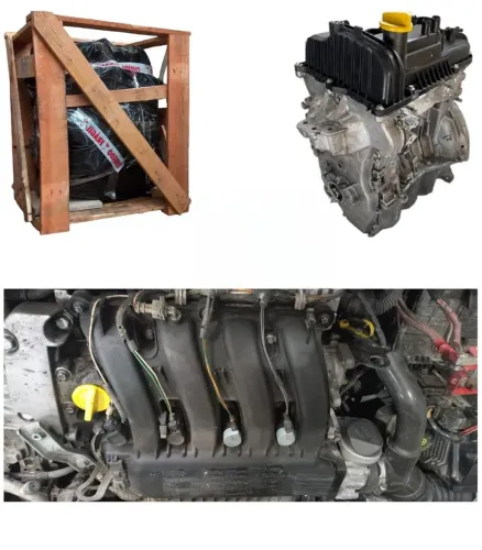 MOTOR RENAULT SENIC 1.6 16V GASOLINA K4M<br><br>R$ 8.000,00