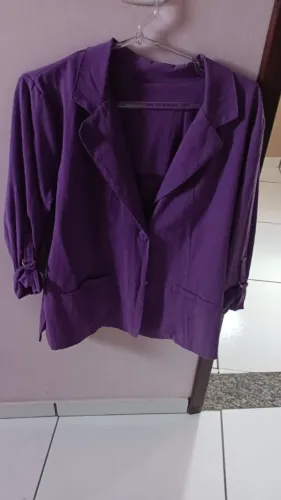 Blazer linho - Aliança Center - TAM M