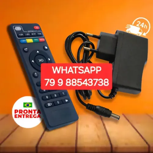 FONTE + CONTROLE TV BOXÉ ORIGINAL + ENTREGO AGORA