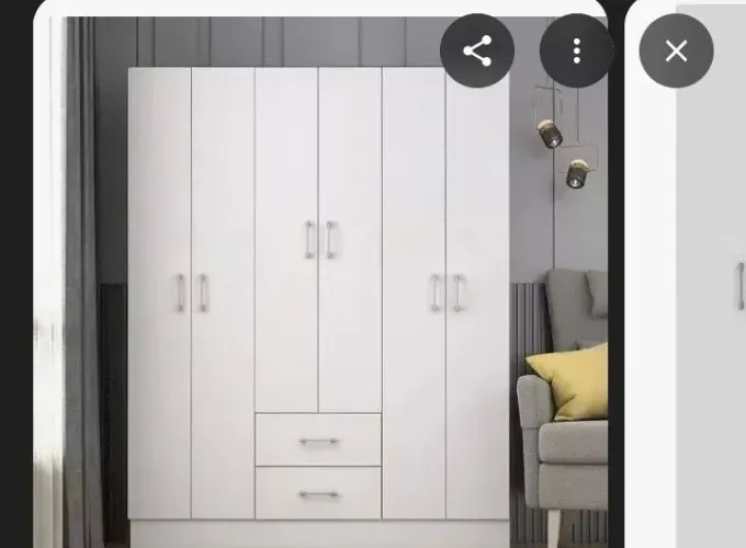 Guarda roupa branco