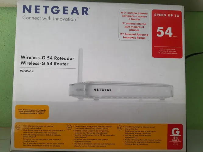 Roteador Wireless-G 54 Mbps NETGEAR WGR614