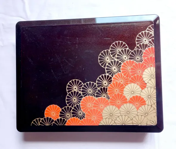 Caixa de Chá Japonesa Decorativa